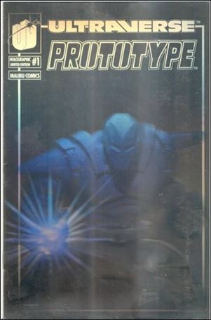 Prototype (1993) issue 1-C Silver Hologram Cover 1/5000