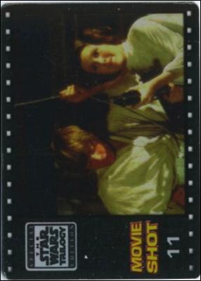 Star Wars Trilogy Special Edition Movie Shot Cels UK (Promo) card 11