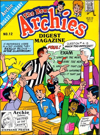 New Archies Comics Digest Magazine issue 12 Digest Sized