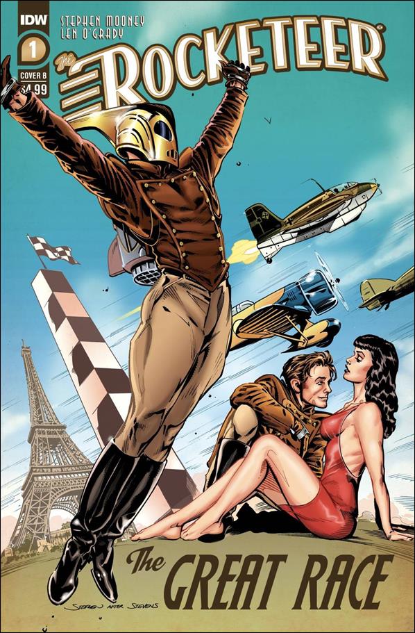 Rocketeer: The Great Race issue 1-B Stephen Mooney Cover