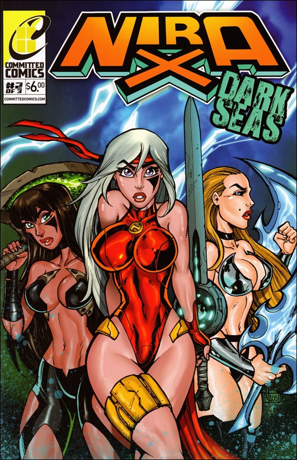 Nira-X: Dark Seas issue 2 Bill Maus Cover