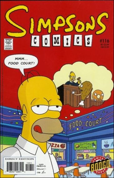 Simpsons Comics issue 116