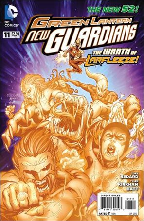 Green Lantern: New Guardians  issue 11 Standard Cover