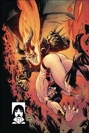 Vampirella (2019) issue 10-W Adam Gorham Virgin Cover