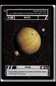 Star Wars: Cloud City Limited (Base Set) card 175 Bespin