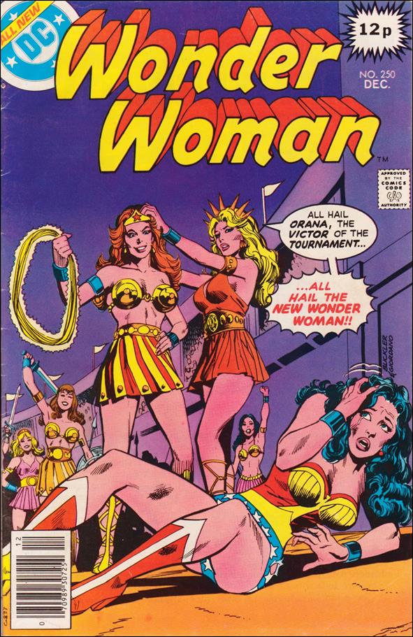 Wonder Woman (1942) issue 250-C UK Price Cover
