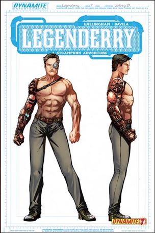 Legenderry: A Steampunk Adventure issue 7-C Johnny Desjardins 1:50 $6,000 Man Cover