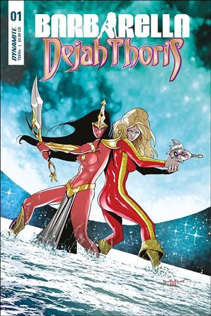 Barbarella / Dejah Thoris issue 1-C Pasquale Qualano Cover