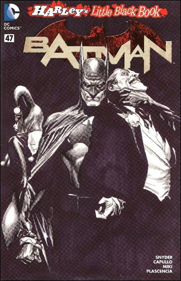 Batman (2011) issue 47-D Unbagged Alex Ross Black & White Cover