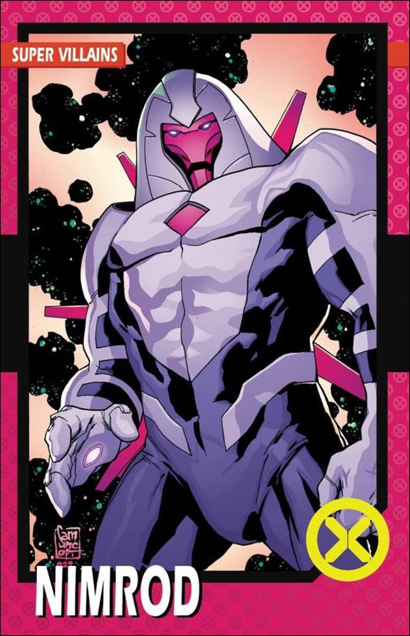 X-Men (2021) issue 20-C Giuseppe Camuncoli Trading Card Cover