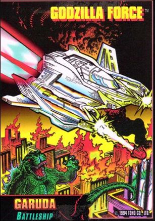 Godzilla Force Garuda Battleship (Promo) Card Cover Image 1