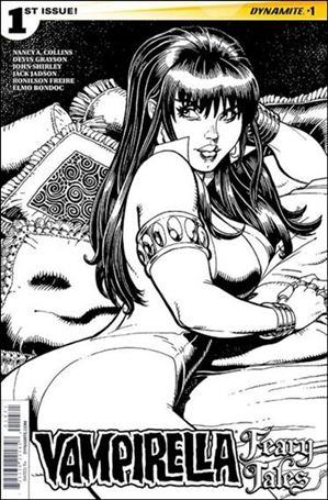 Vampirella: Feary Tales issue 1-G Art Adams 1:25 Black & White Cover