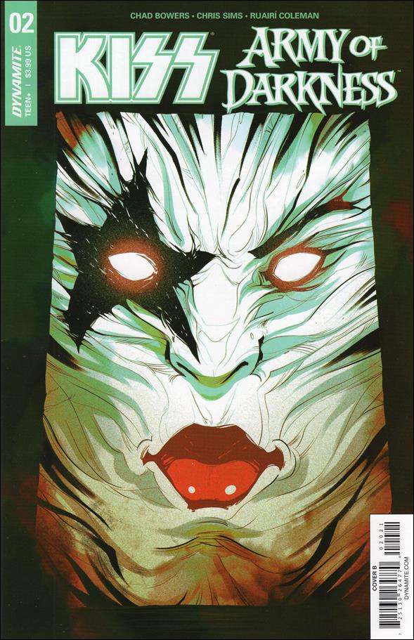 KISS / Army of Darkness issue 2-B Goni Montes Cover