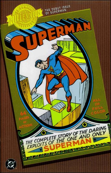 Millennium Edition: Superman (1939) issue 1-B Chromium Cover