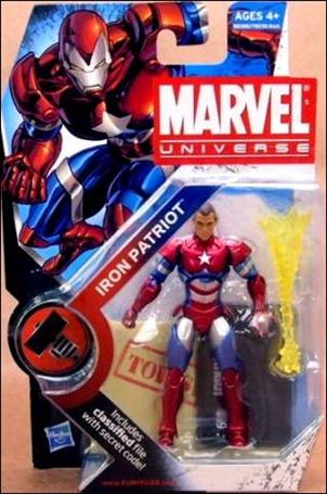 Marvel Universe (Series 2) figure 019-C Iron Patriot (Norman Head)