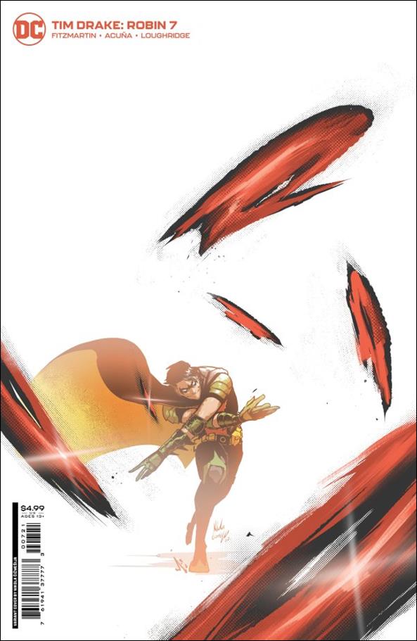 Tim Drake: Robin issue 7-B Nikola Cizmesija Cardstock Cover