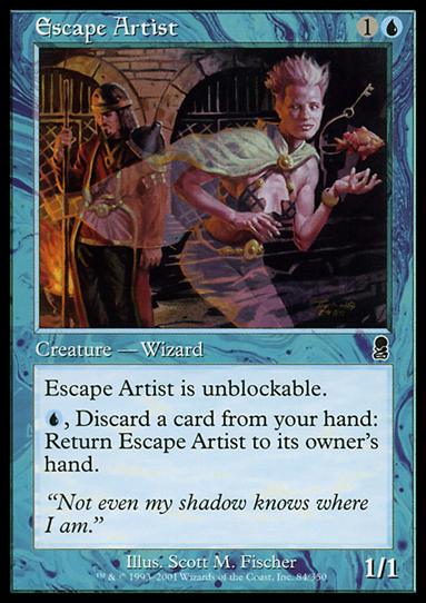 Magic the Gathering: Odyssey (Base Set) card 84 Escape Artist