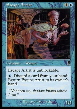 Magic the Gathering: Odyssey (Base Set) card 84 Escape Artist