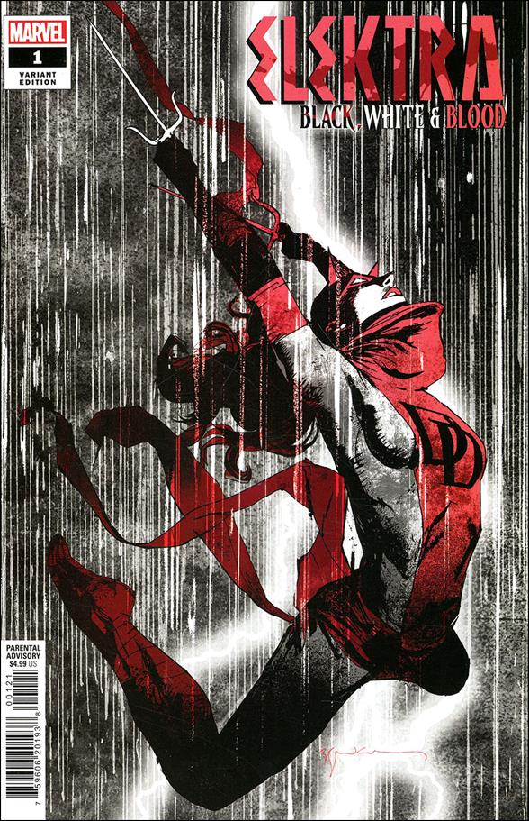 Elektra: Black, White & Blood issue 1-D Bill Sienkiewicz 1:25 Cover
