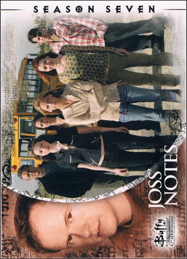 Buffy the Vampire Slayer: 10th Anniversary (Base Set) card 63 Joss' Notes