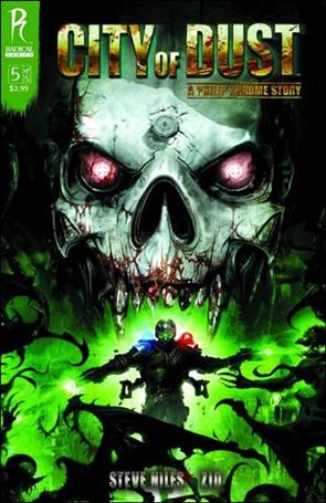 City of Dust  issue 5-B Clint Langley Cover