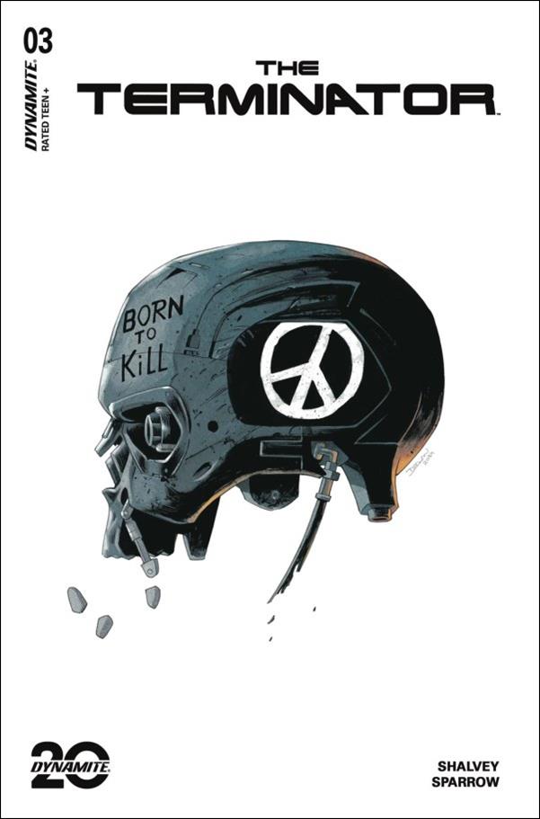 Terminator (2024) issue 3-E Declan Shalvey Foil Cardstock Cover