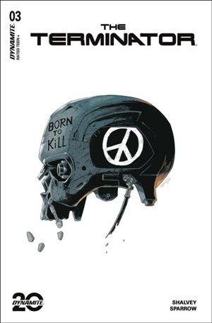 Terminator (2024) issue 3-E Declan Shalvey Foil Cardstock Cover