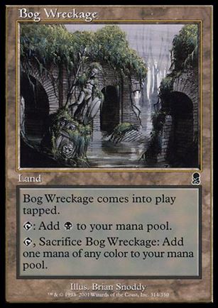 Magic the Gathering: Odyssey (Base Set) card 314 Bog Wreckage