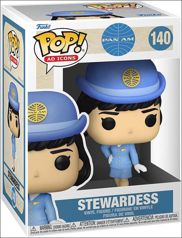 POP! Ad Icons figure 140 Stewardess (No Bag)