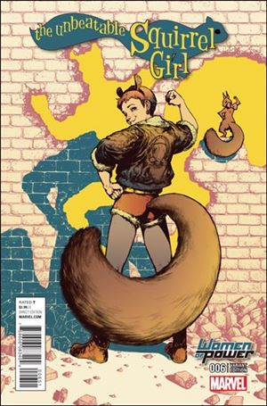 Unbeatable Squirrel Girl (2015/12) issue 6-D Kamome Shirahama Women of Power Cover