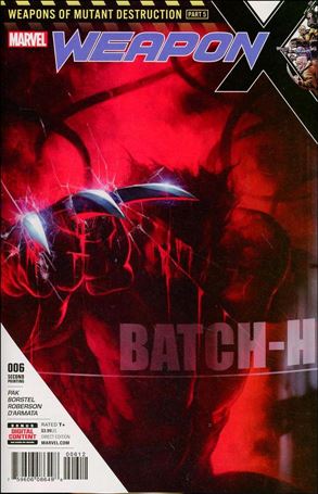 Weapon X (2017) issue 6-B Skan Cover (2nd Print)