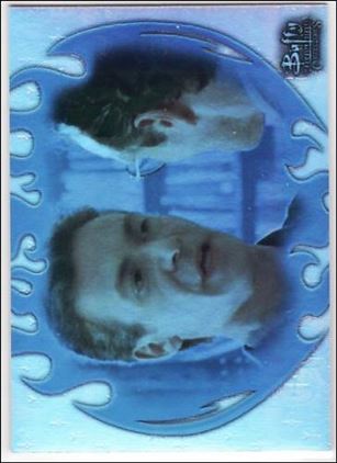 Buffy the Vampire Slayer: Connections (Parallel Foil Base Set) card BC-48 Giles + Ethan Rayne: Hate Connection