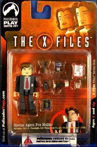 X-Files Palz (Series 1) figure 7 Special Agent Fox Mulder