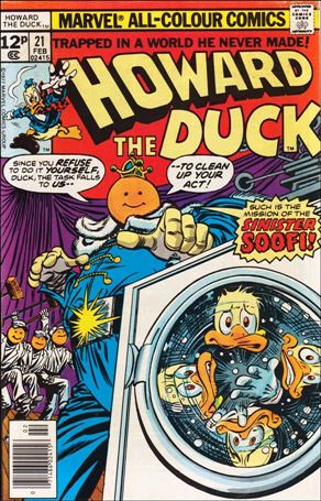 Howard the Duck (1976) issue 21-B UK Price Cover