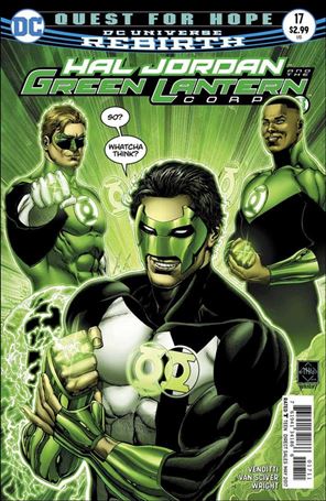 Hal Jordan and the Green Lantern Corps issue 17 Ethan Van Sciver Cover
