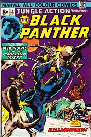 Jungle Action (1972) issue 12-B UK Price Cover