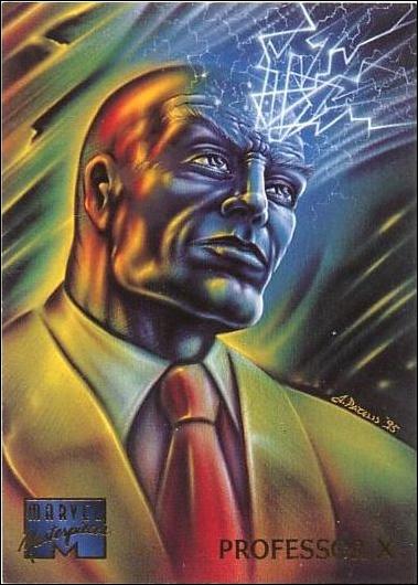 1995 Marvel Masterpieces (Base Set) card 74 Professor X