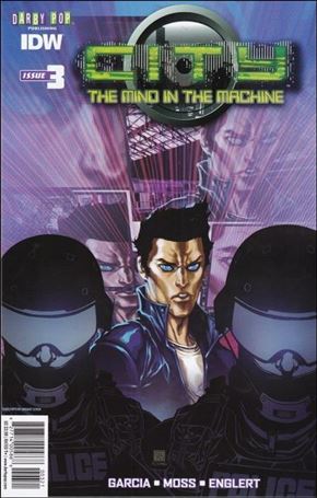 City: The Mind in the Machine issue 3-B Bernard Chang Subscription Cover
