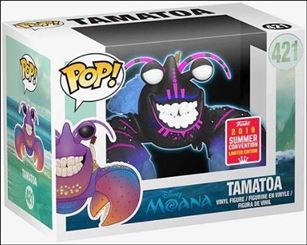 POP! Disney figure 421-C Tamatoa (GITD) 2018 Summer Convention Exclusive