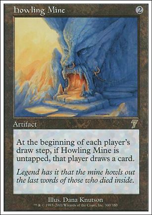 Magic the Gathering: 7th Edition (Base Set) card 300 Howling Mine