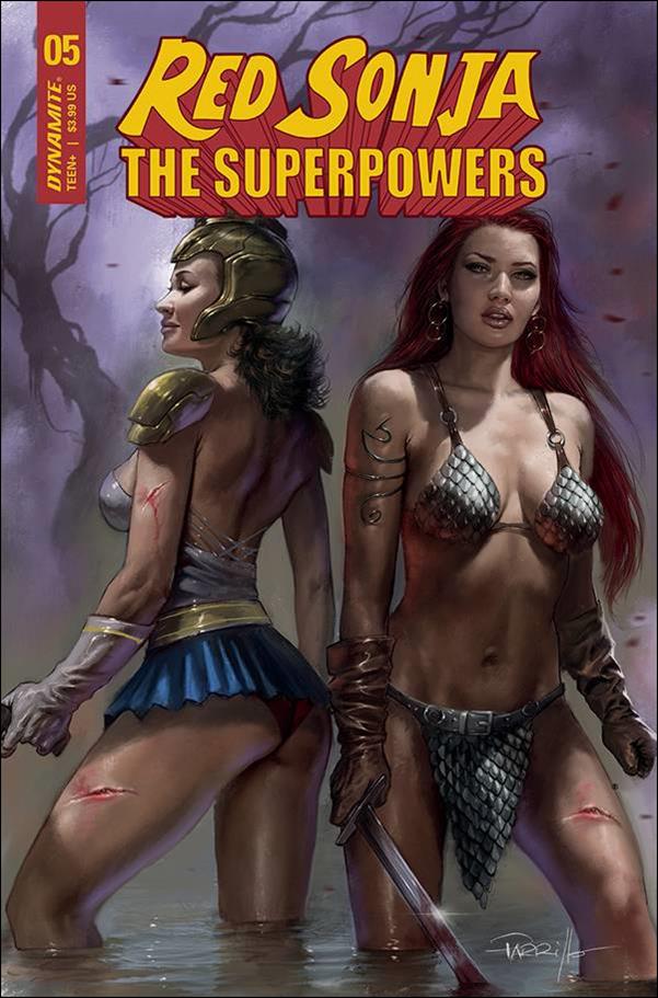 Red Sonja: The Superpowers issue 5 Lucio Parrillo Cover