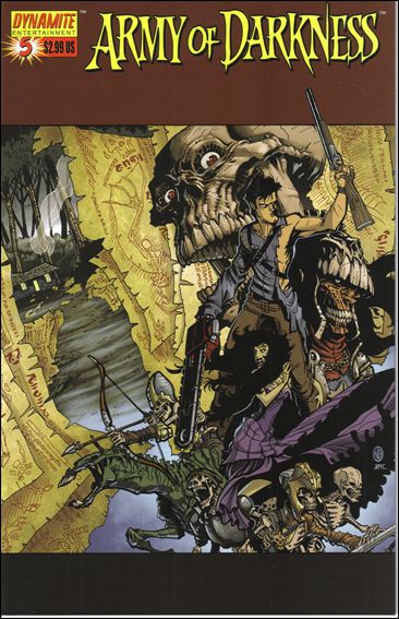 Army of Darkness (2006) issue 5 Nick Bradshaw Cover