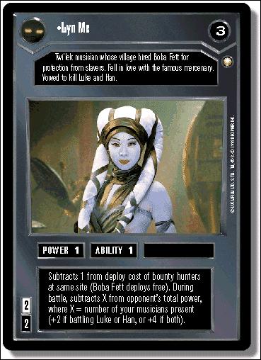 Star Wars: Special Edition Limited (Base Set) card 21 Lyn Me
