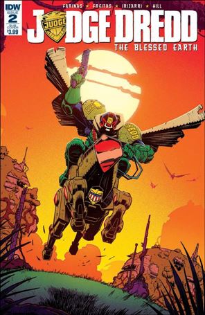 Judge Dredd: The Blessed Earth issue 2-B Nick Roche Subscription Cover