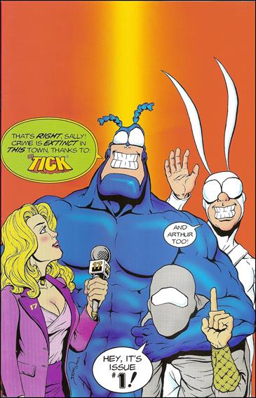 Tick and Arthur issue 1-B Virgin Cover