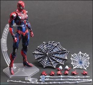 Marvel Universe Variant (Play Arts ~ Kai)  figure 2-B Spider-Man (Loose)