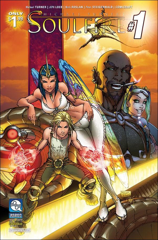 Soulfire issue 1 Michael Turner Standard Cover