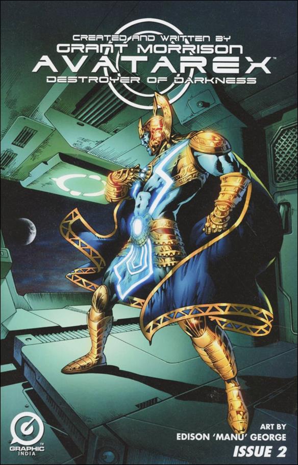 Avatarex issue 2-D Edison George Cover 1/1000