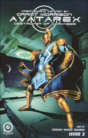 Avatarex issue 2-D Edison George Cover 1/1000