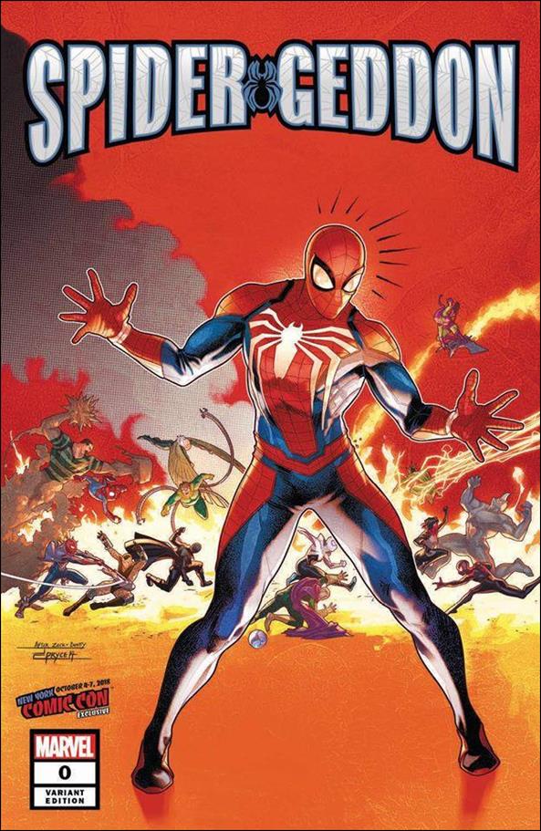 Spider-Geddon issue 0-ED Jamal Campbell New York Comic Con Cover 1/1000